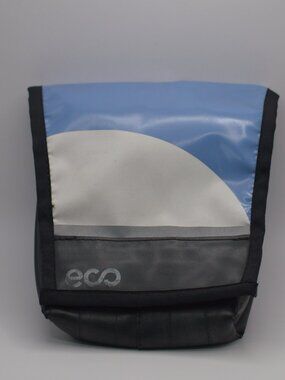 Eco Black, White, and Black Hip Pack